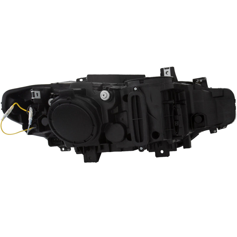 Anzo 2012-2015 BMW 3 Series Projector Headlights w/ U-Bar Black