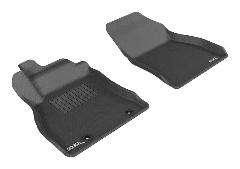 3D MAXpider 2011-2018 Nissan Juke Kagu 1st Row Floormat - Black L1NS06411509