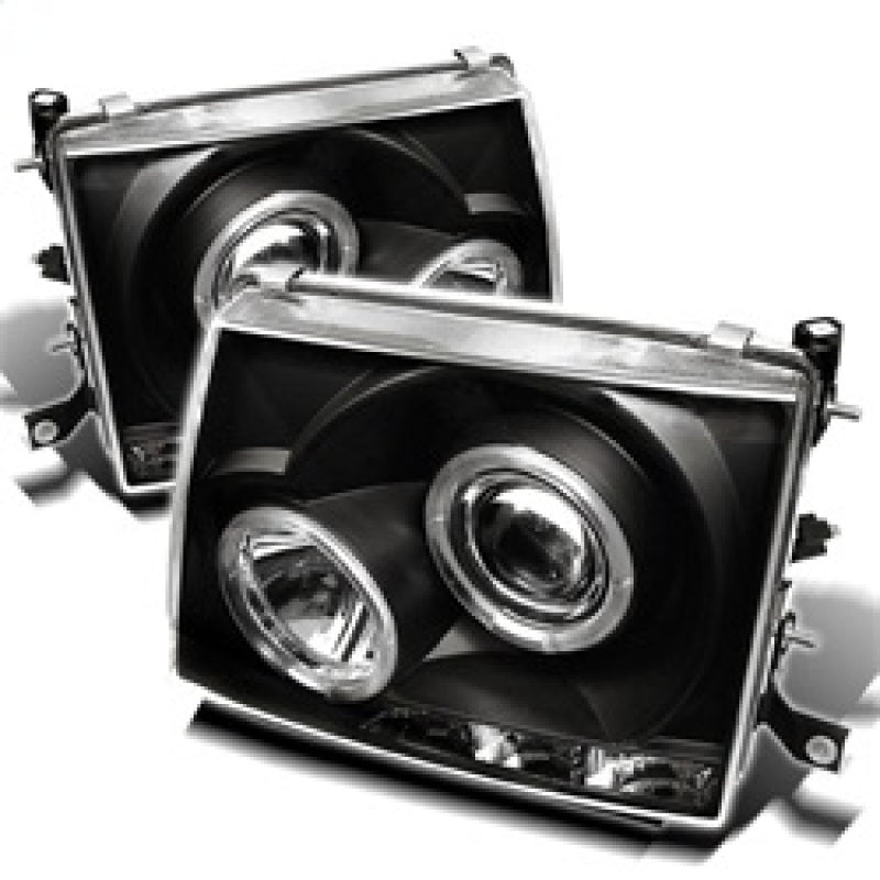 Spyder Toyota Tacoma 97-00 Projector Headlights LED Halo LED Black High H1 Low H1 PRO-YD-TT97-HL-BK 5011947