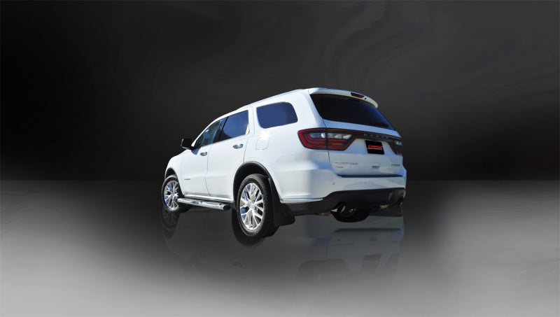 Corsa Performance Sport Dual Rear Cat-Back Exhaust 11-14 Dodge Durango 5.7L V8 Black