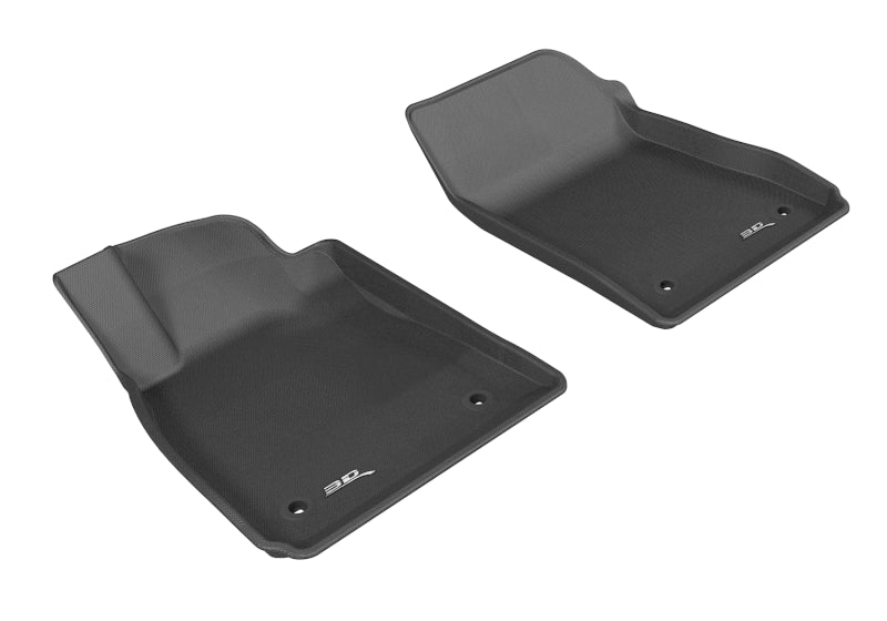 3D MAXpider 2014-2020 Chevrolet Impala Kagu 1st Row Floormat - Black L1CH04211509
