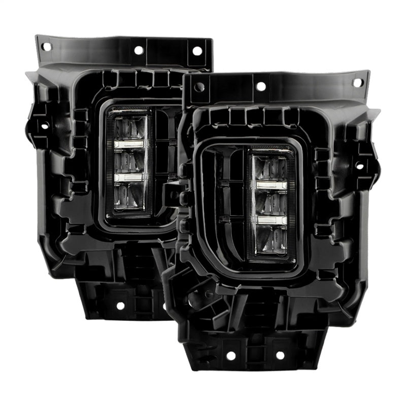 SPYDER GMC Yukon AT4 21-23 Only OEM Style Full Led Fog Lights W/ Switch FL-GY21-AT4-LED-C 9055492