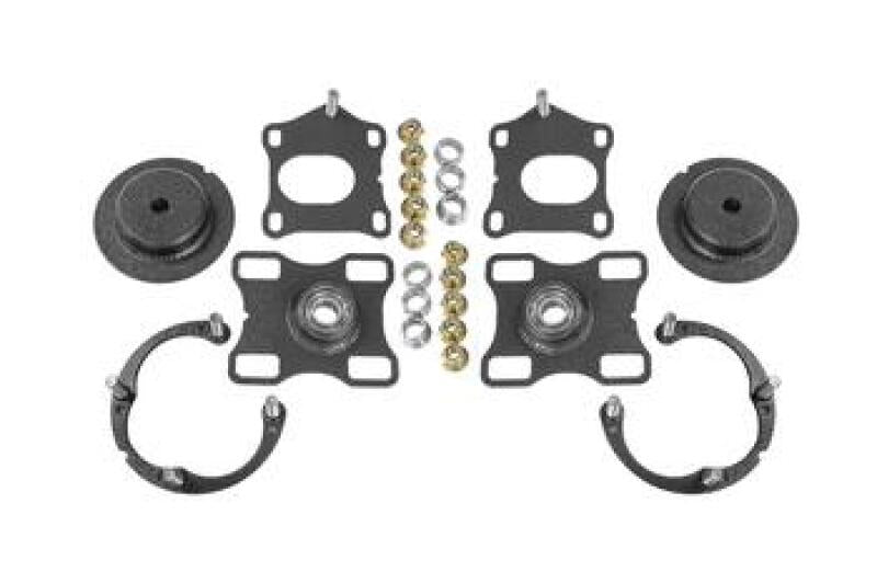 BMR Suspension BMR 11- 14 Ford Mustang / Shelby GT500 Caster Camber Plates - Black Hammertone WAK751H