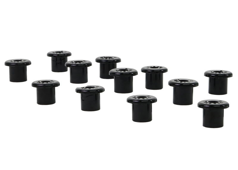 Whiteline 76-86 Jeep CJ7 Spring Eye Front/Rear and Shackle Bushing Kit W72315