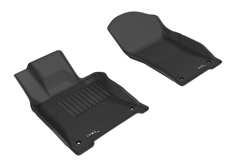 3D MAXpider 2014-2017 Infiniti Q50 Kagu 1st Row Floormat - Gray L1IN01711501
