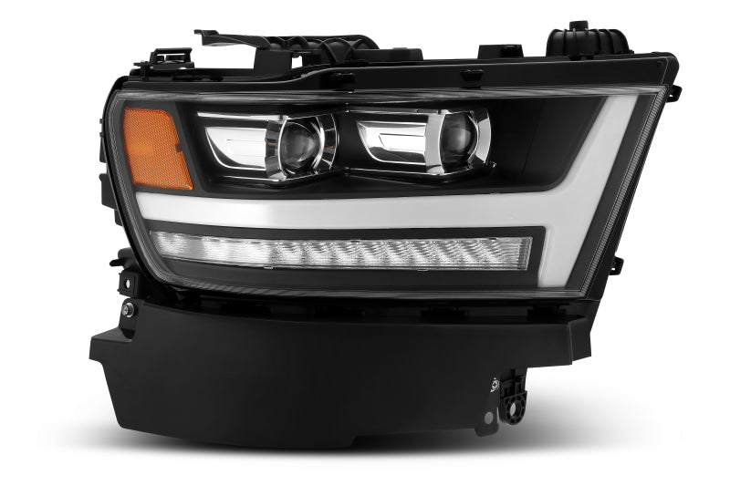 AlphaRex 19-20 Ram 1500HD PRO-Series Proj Headlight Plnk Style Blk w/Activ Light/Seq Signal/Plnk DRL 880515 *Discontinued