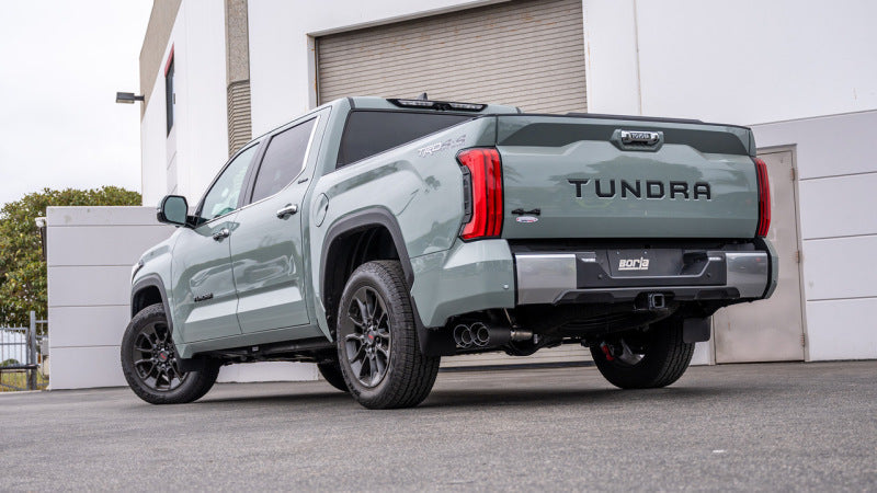 Borla 22-24 Toyota Tundra 3.4L V6 (Inc. Hyb.) Ext. Cab/STD Bed/145.7in WB ATAK Cat-Back - Carbon 140940CFBA