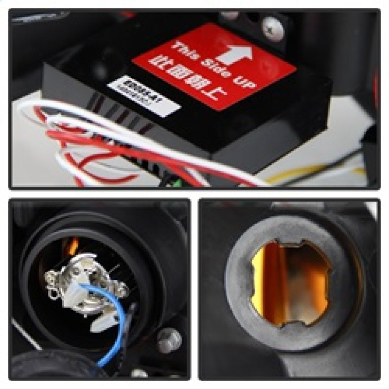 Spyder Ford Expedition 07-13 Projector Headlights Light Tube DRL Chrm PRO-YD-FE07-LTDRL-C 5079510