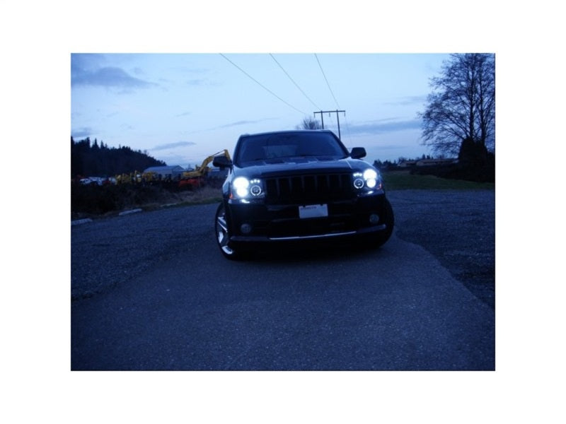 Spyder Jeep Grand Cherokee 05-07 Projector Headlights LED Halo LED Blk Low 9006 PRO-YD-JGC05-HL-BK 5011091
