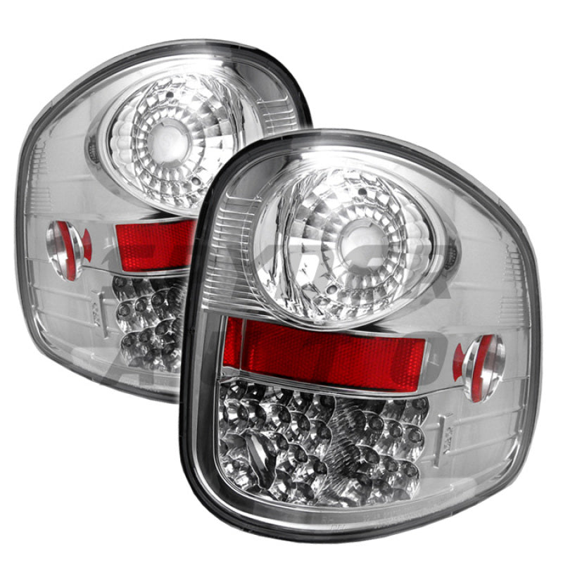 Spyder Ford F150 Flareside 97-03 LED Tail Lights Chrome ALT-YD-FF15097FS-LED-C 5003416