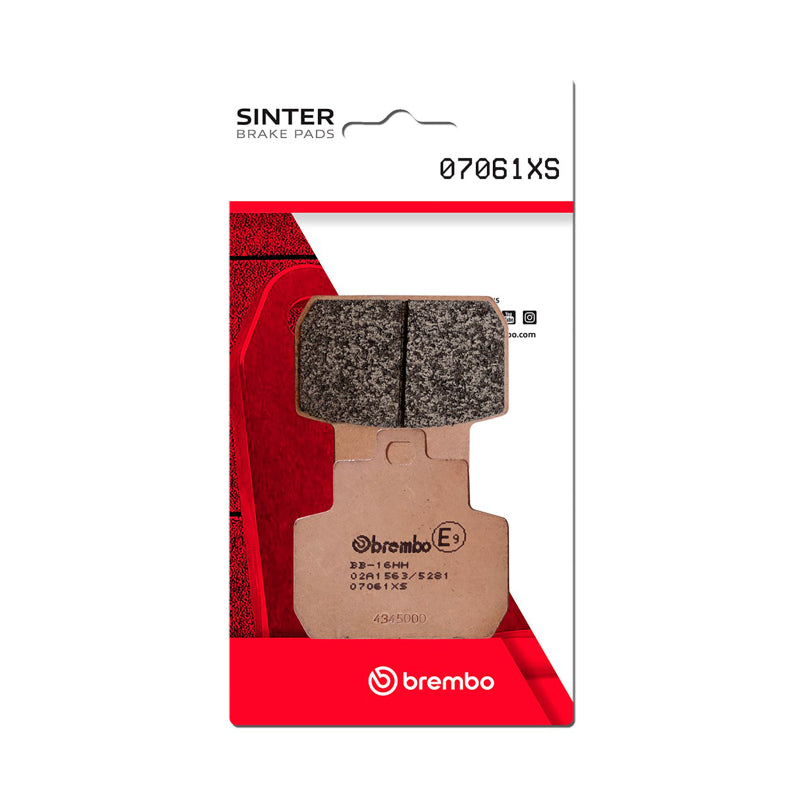 Brembo OE 08-17 Gilera RC Fuoco ie 500cc Brake Pad - Rear 07061XS
