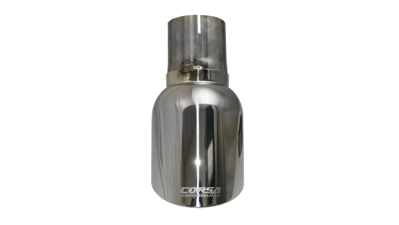 Corsa Single Universal 2.75in Inlet / 4.5in Outlet Polished Pro-Series Tip Kit TK008