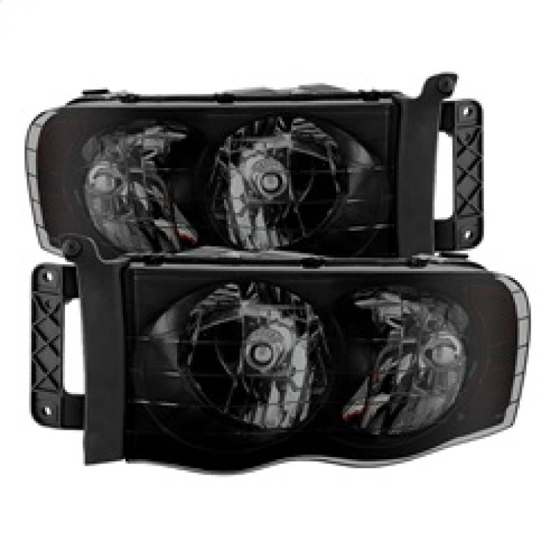 SPYDER Xtune Dodge Ram 1500 02-05 Amber Crystal Headlights HD-JH-DR02-AM-BSM 9030352
