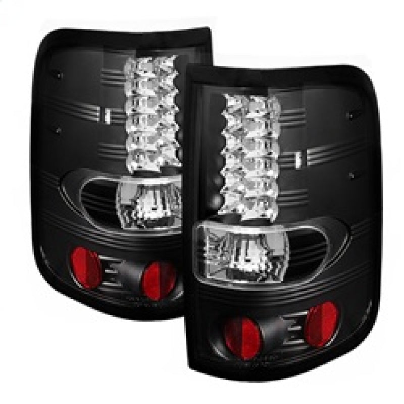 Spyder Ford F150 Styleside 04-08 (Not Fit Heritage & SVT)LED Tail Lights Black ALT-YD-FF15004-LED-BK 5003249