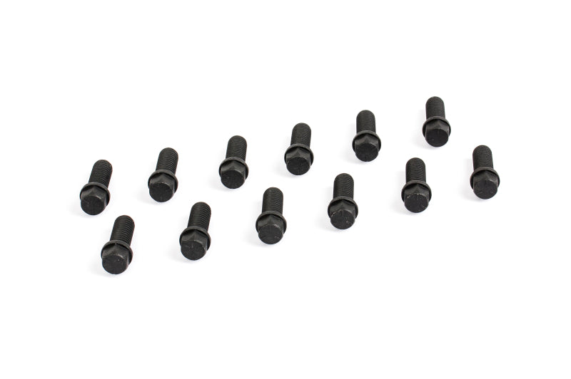 Cometic Gasket Cometic Header Bolts 3/8 - 16 x 1in Grade 5 Black Oxide Finish With Compact Hex Head CF1012