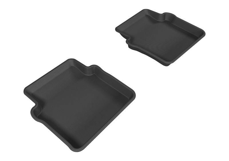 3D MAXpider 2012-2014 Chrysler/Dodge 200/Avenger Kagu 2nd Row Floormats - Gray L1CY00221501