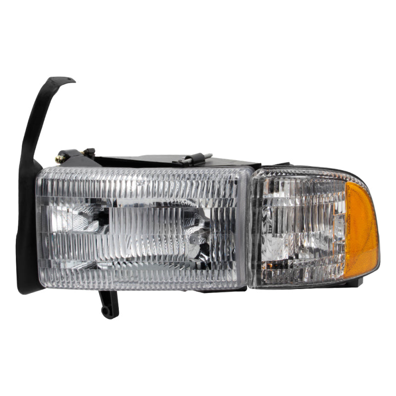 SPYDER xTune 94-01 Dodge Ram 1500 (Excl Sport) Headlights w/Corner - OEM Left (HD-JH-DR94-OE-L) 9038174
