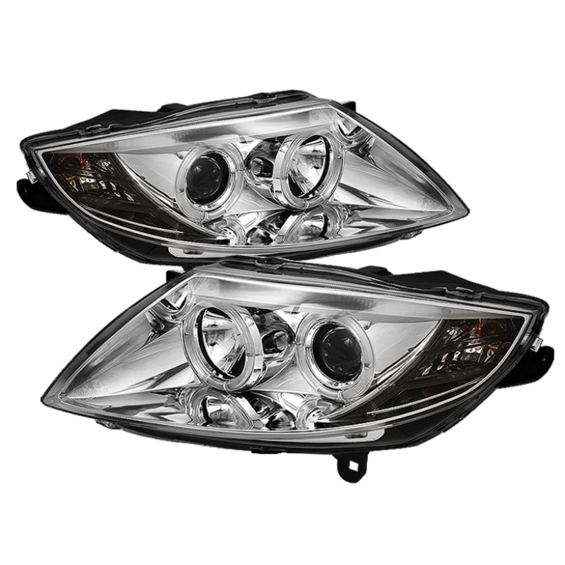 Spyder BMW Z4 03-08 Projector Headlights Xenon/HID Model Only - LED Halo Chrome PRO-YD-BMWZ403-HID-C 5029683