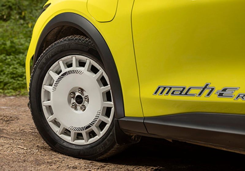 Ford Racing 21-24 Mustang Mach-E Gloss White Rally Wheel Kit M-1007K-MMER