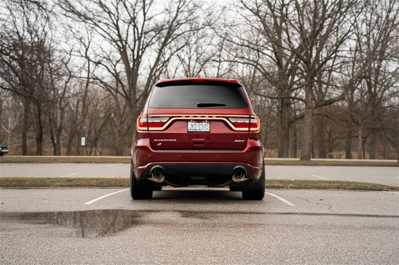 CORSA Performance Corsa 18-22 Dodge Durango SRT 392 Cat-Back 2.75in Dual Rear Exit Sport 4.5in Black PVD Tips 21197BLK