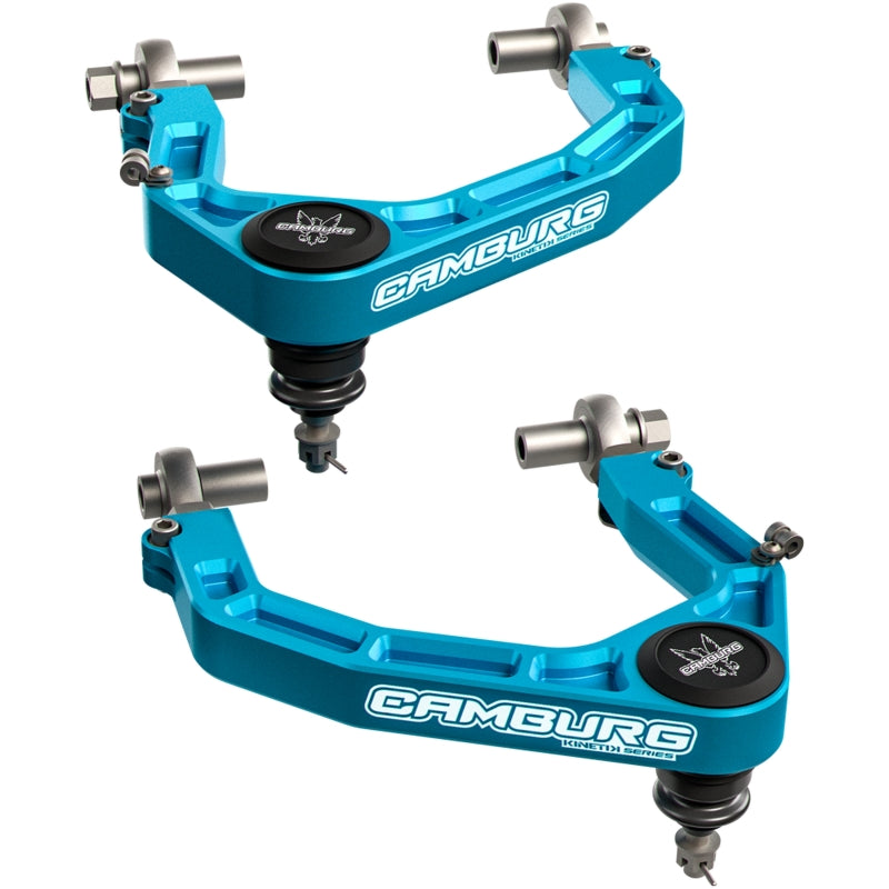 Camburg 2024+ Ford Ranger Raptor KINETIK Series Billet X-Joint XL Upper Control Arms - King Blue CAM-110308-BLU