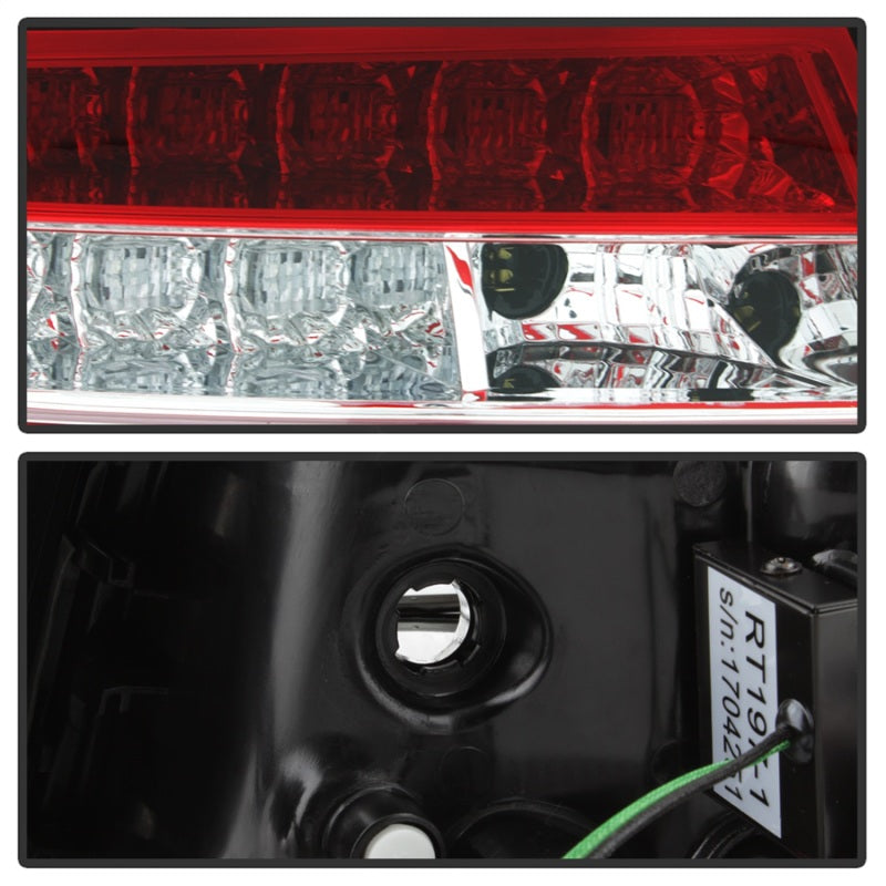 Spyder 09-12 Audi A6 LED Tail Lights - Red Clear (ALT-YD-AA609-LED-RC) 5085191