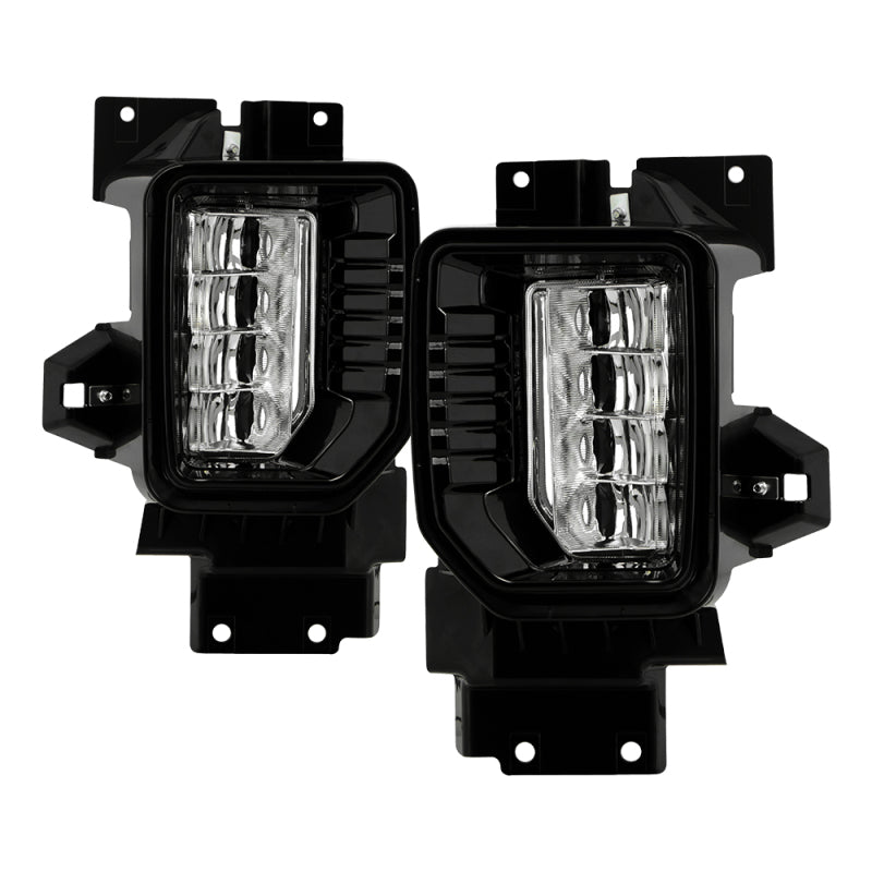 SPYDER 20-22 GMC Sierra 2500/3500 HD OEM Fog Lights w/ Universal Switch 9051173