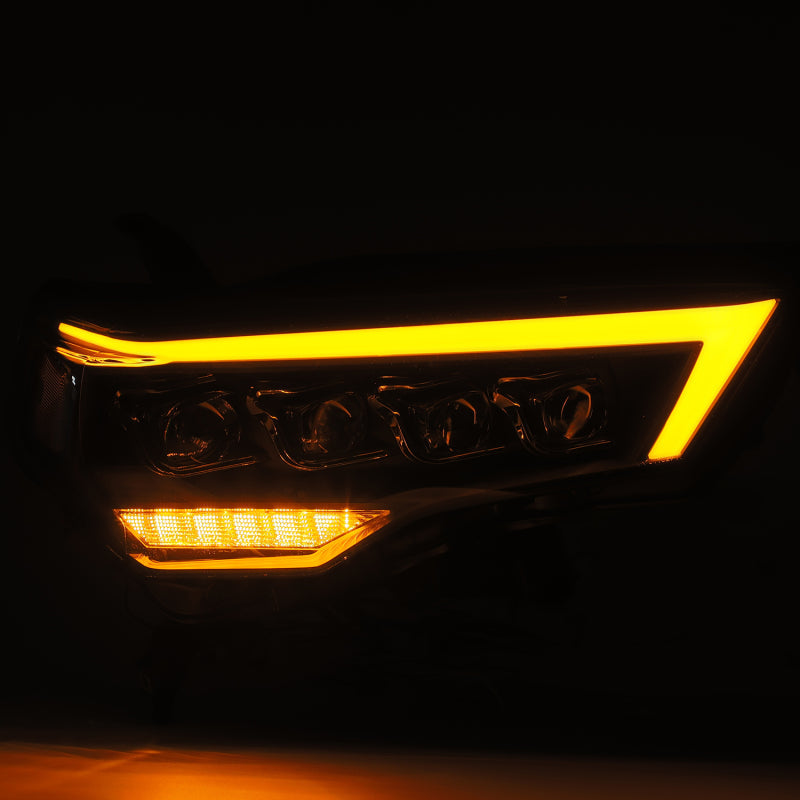 AlphaRex 14-20 Toyota 4Runner NOVA LED Projector Headlights Plank Style Chrome w/Activation Light 880724 *Discontinued