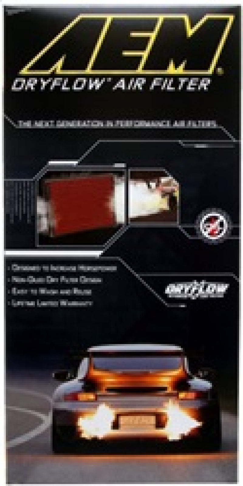 AEM Induction AEM 02-10 VW Touareg, 02-09 Porsche Cayenne Panel Filter 28-20857