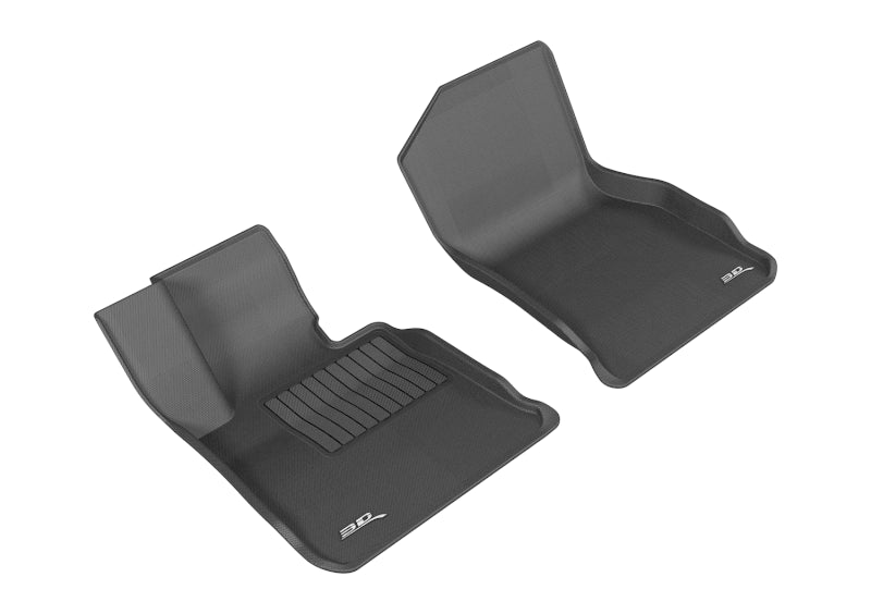 3D MAXpider 2014-2020 BMW 4 Series F32/F33/F36 Kagu 1st Row Floormat - Black L1BM05611509