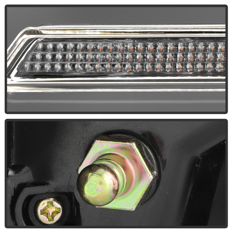 Spyder Porsche Cayenne 958 11-14 LED Tail Lights - Sequential Signal - Black 5086853