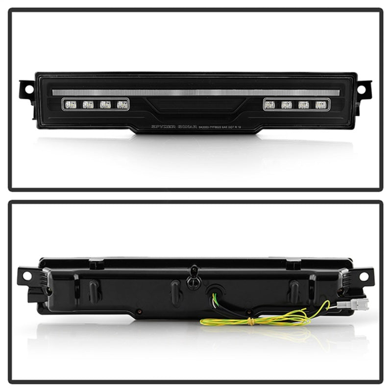 SPYDER Apex 22-24 Toyota GR86/BRZ LED Rear Bumper Light w/ Fog Light - Blk (ALT-YD-TGR8622RRL-GR-BK) 5088925