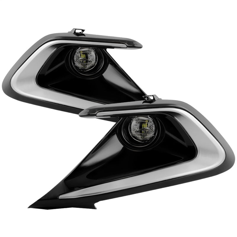 SPYDER 23-24 Toyota Corolla Hatchback OEM Full Fog Lights w/Switch - Clear (FL-TCOC2023-HB-LED-C) 9054280
