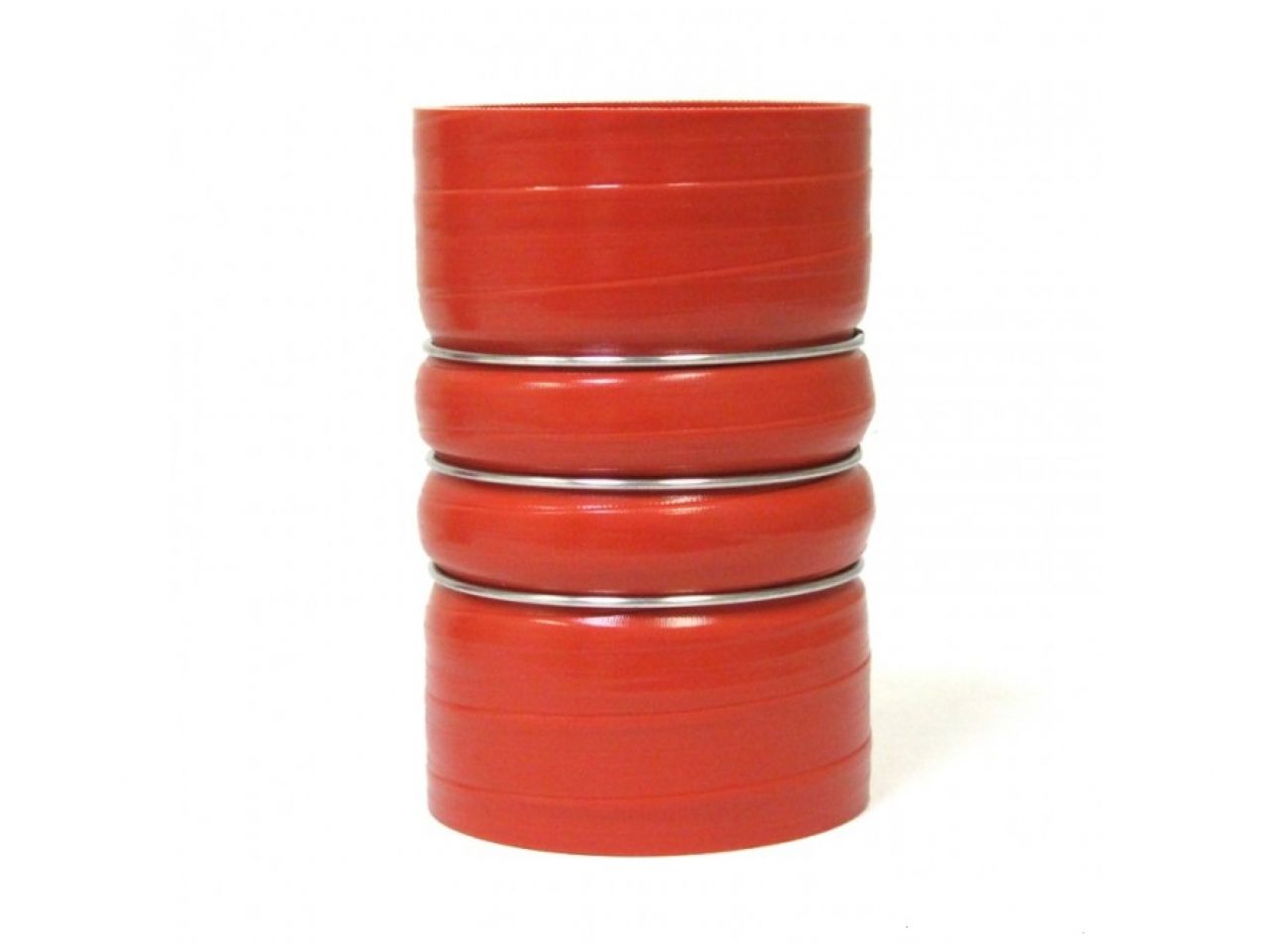 HPS Performance Products HPS 3-3/8" ID, 6" Length, Silicone Charge Air Cooler CAC Hose Double Hump Coupler Bellow Hot Side, Ultra High Temp 4-ply Aramid Reinforced, 86mm ID