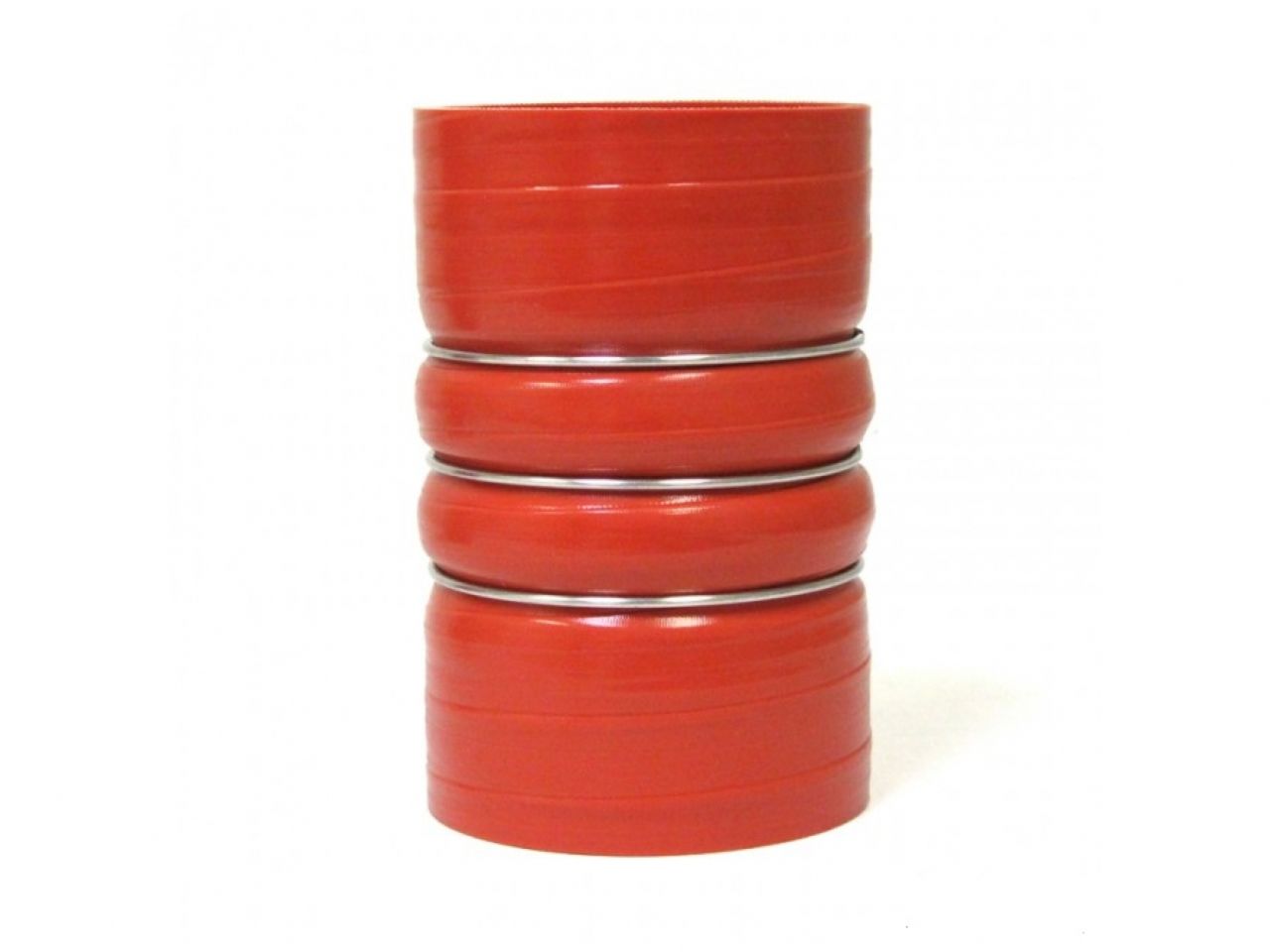 HPS Performance Products HPS 3-11/16" ID, 6" Length, Silicone Charge Air Cooler CAC Hose Double Hump Coupler Bellow Hot Side, Ultra High Temp 4-ply Aramid Reinforced, 93mm ID