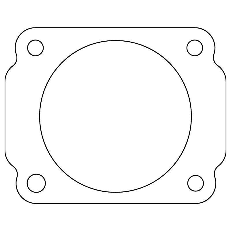 Cometic Gasket Cometic Ford 4.6L/5.4L SOHC .020in Fiber Throttle Body Gasket - Spacer to Throttle Body - 1996-2001 C15078