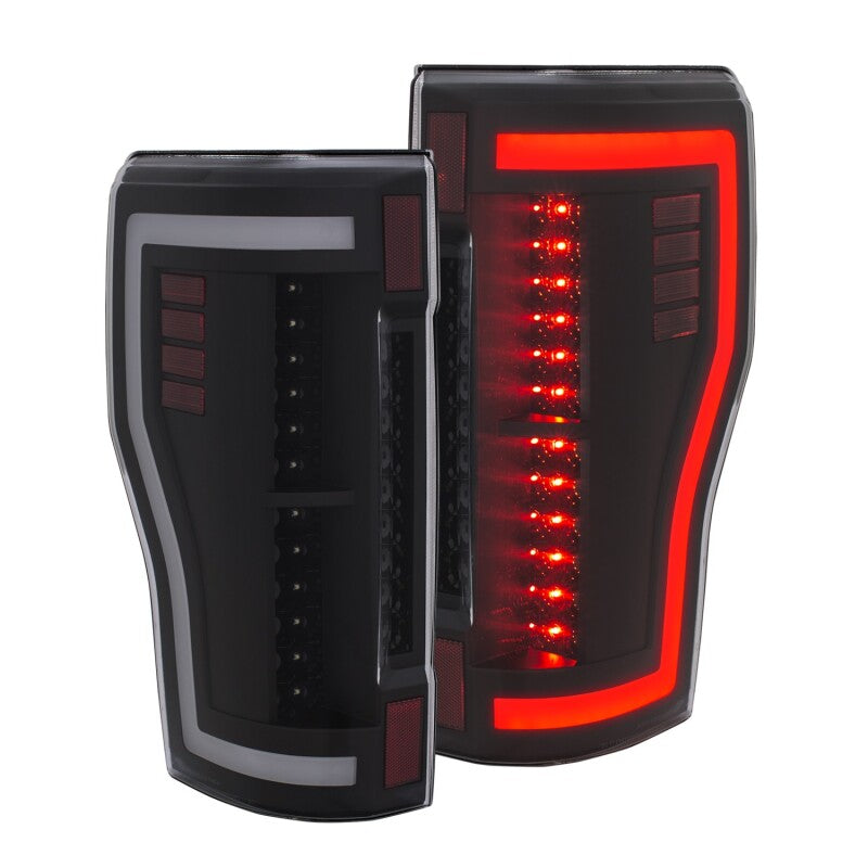 Anzo Ford F-250/350/450/550 Super Duty 17-18 L.E.D Tail Lights Black