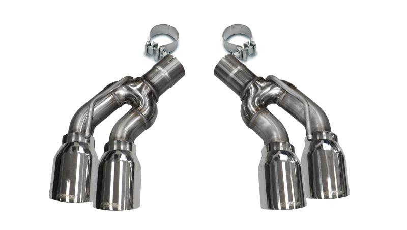 Corsa Performance Corsa 16-17 Cadillac CTS-V 2.75in Inlet/4.0in Outlet Polished Tip Kit