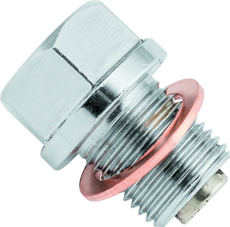 BikeMaster Magnetic Oil Drain Plug 14mm - Stainless 151682