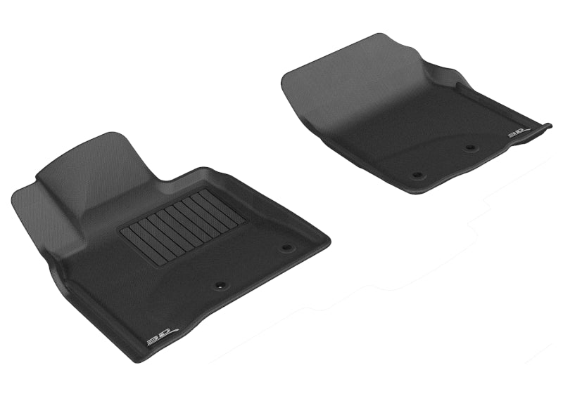 3D MAXpider 2012-2020 Lexus/Toyota LX/Land Cruiser Kagu 1st Row Floormat - Black L1LX04411509