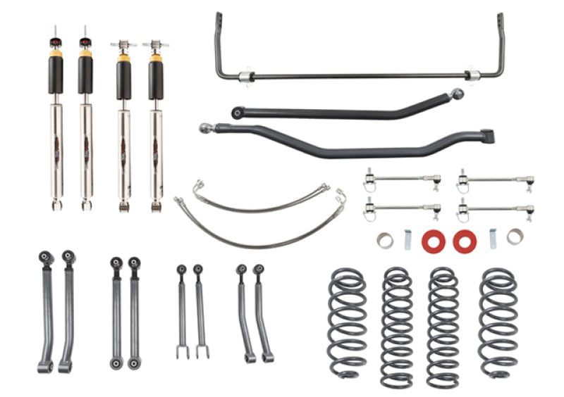 Belltech 07-17 Wrangler Rubicon Unlimited JK 4dr 4in. Lift Lift Kit 153201HKP