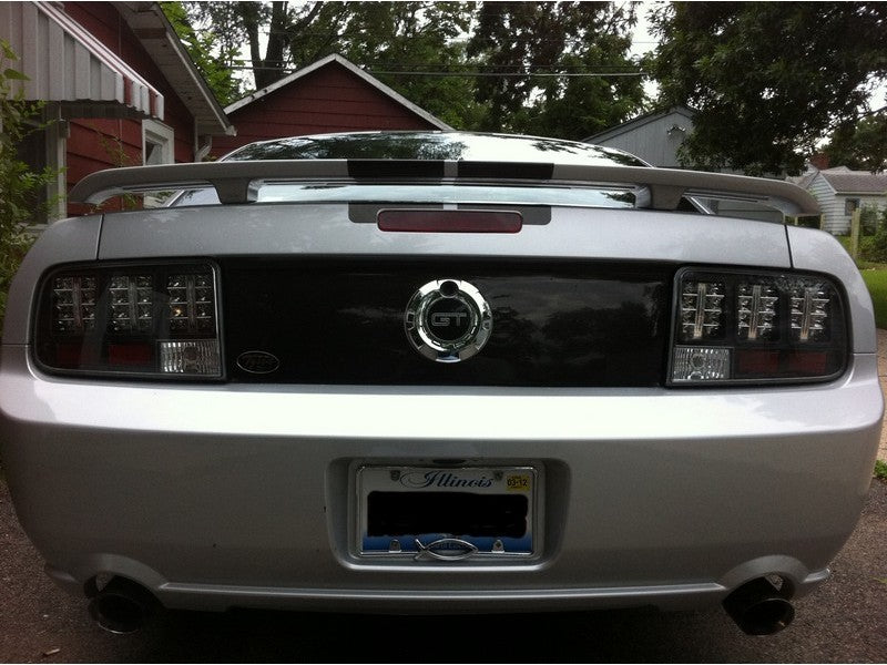 Spyder Ford Mustang 05-09 LED Tail Lights Black ALT-YD-FM05-LED-BK 5003546
