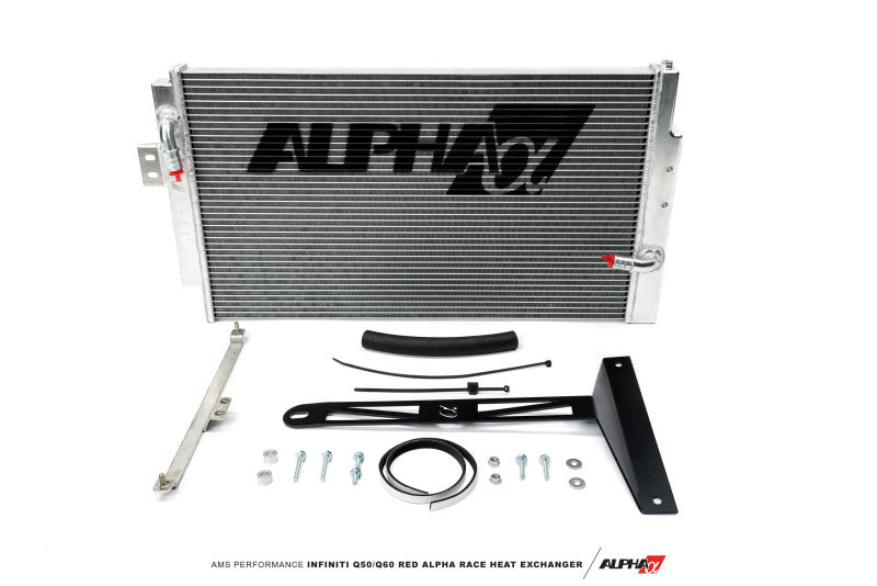 AMS Performance Infiniti 17+ Q60 / 16+ Q50 3.0TT VR30 Alpha Race Heat Exchanger ALP.28.02.0004-1