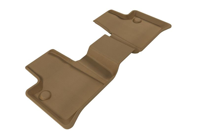 3D MAXpider 2006-2011 Mercedes-Benz ML-Class/GL-Class W164/X164 Kagu 2nd Row Floormats - Tan L1MB00821502
