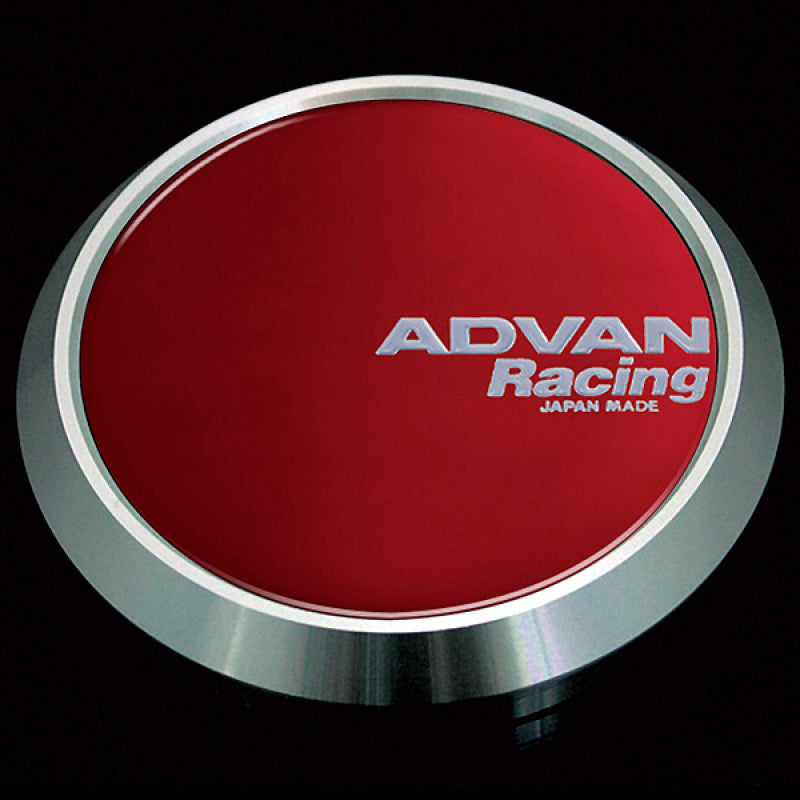 Advan 63mm Flat Centercap - Candy Red V3496
