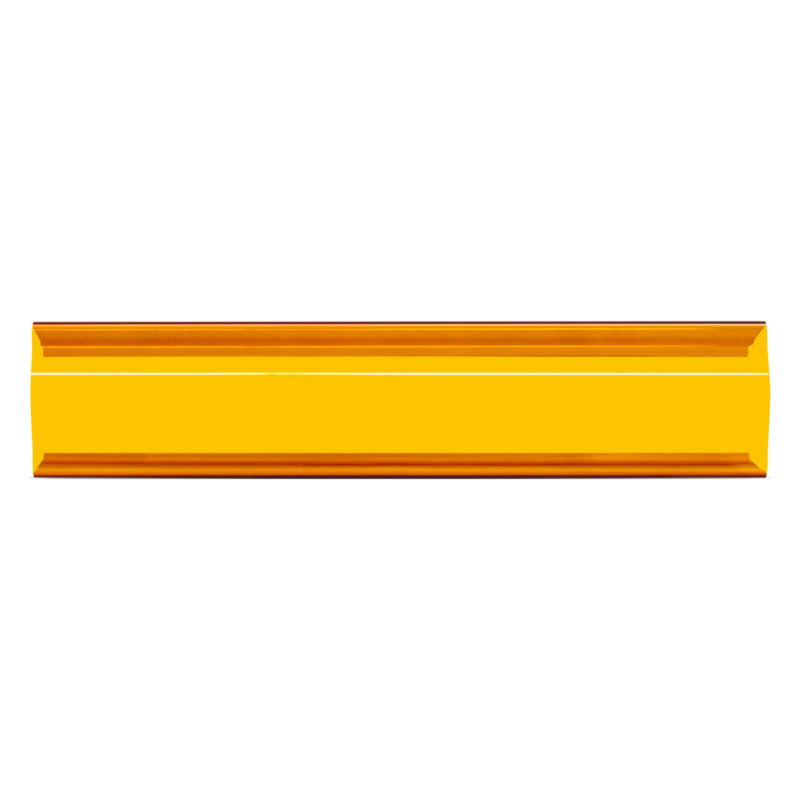 Borne Off-Road Light Bar Cover Single Row 10in Amber BNLT-COV-SS10YL