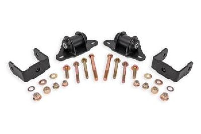 BMR Suspension BMR 14-19 Chevrolet Corvette Transmission/Differential Mount - Black Hammertone TM571H