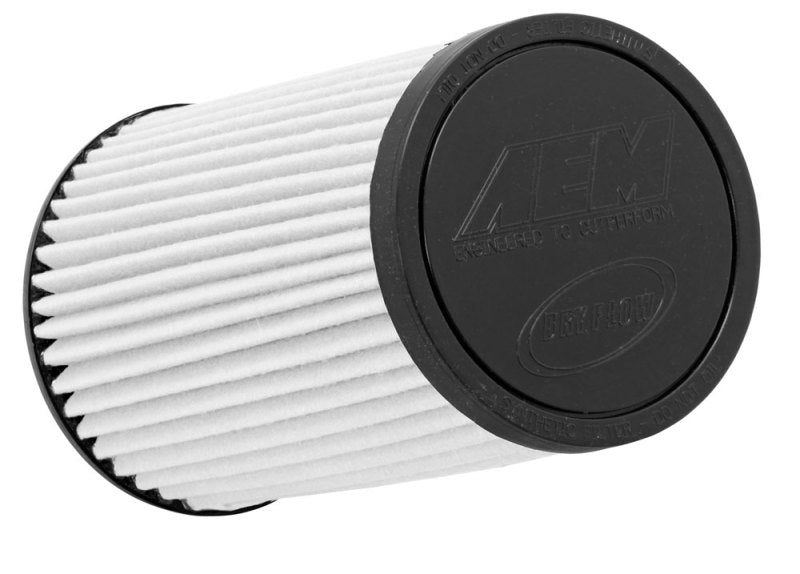AEM Induction AEM Dryflow 3.5in. X 7in. Round Tapered Air Filter 21-2047BF