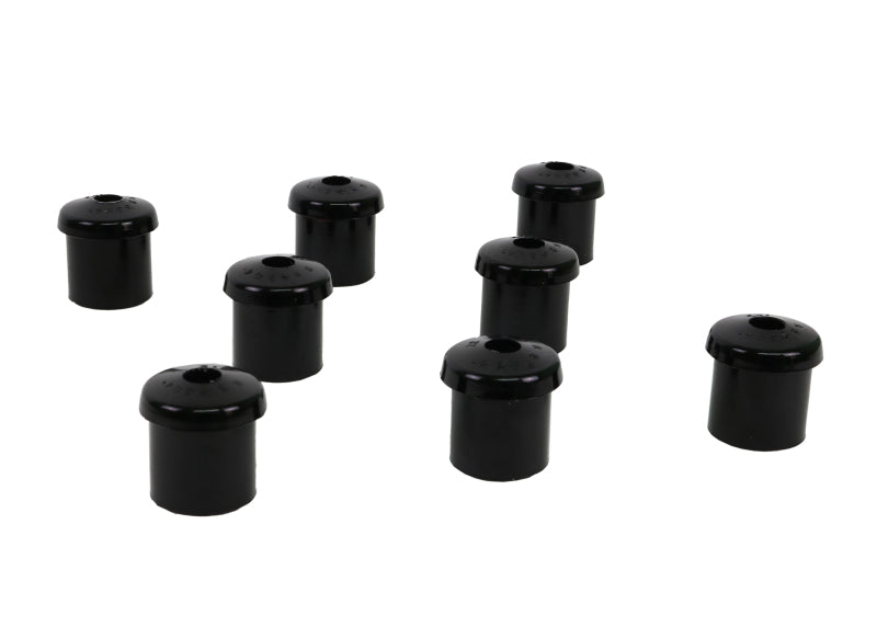 Whiteline 10/65-73 Ford Mustang Rear Spring Eye Rear and Shackle Bushings (35mm OD/12.6mm ID) W72364