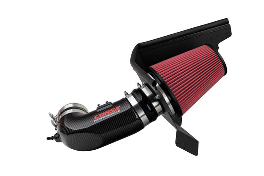 Corsa Black / Carbon Fiber Air Intake | 2017-2024 Chevrolet Camaro ZL1 (44005)